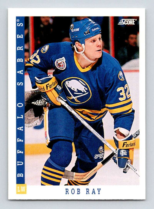 1993-94 Score Canadian #433 Rob Ray Hockey Buffalo Sabres  Image 1