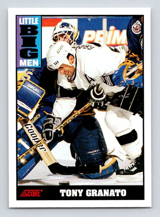 1993-94 Score Canadian #444 Tony Granato Hockey Los Angeles Kings  Image 1