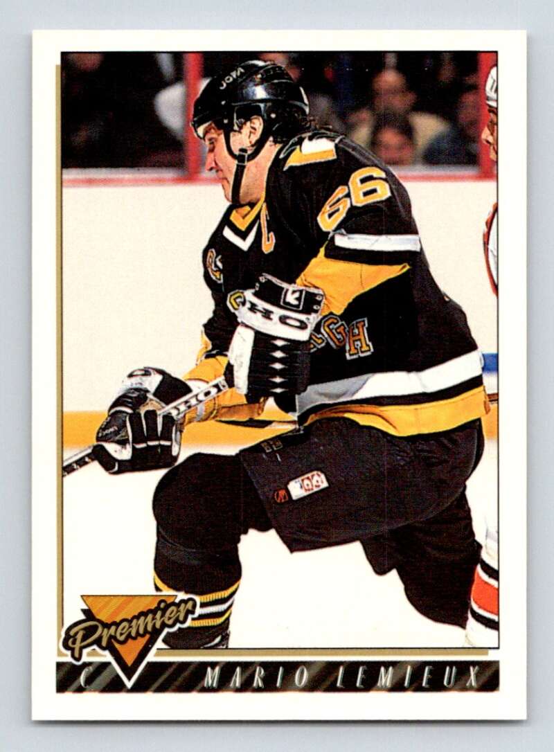 1993-94 Topps Premier #220 Mario Lemieux Pittsburgh Penguins V33333