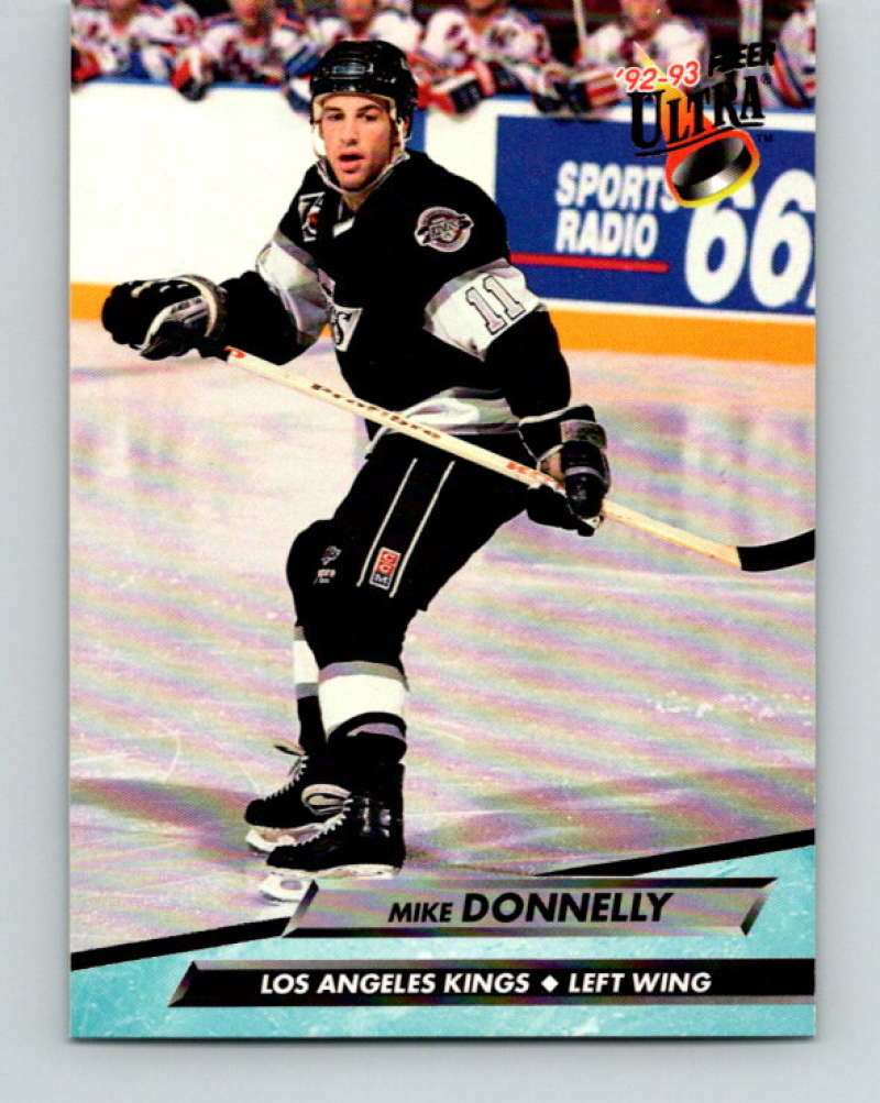 1992-93 Fleer Ultra #81 Mike Donnelly  Los Angeles Kings  Image 1