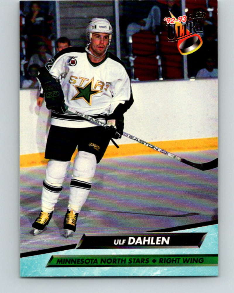1992-93 Fleer Ultra #92 Ulf Dahlen  Minnesota North Stars  Image 1