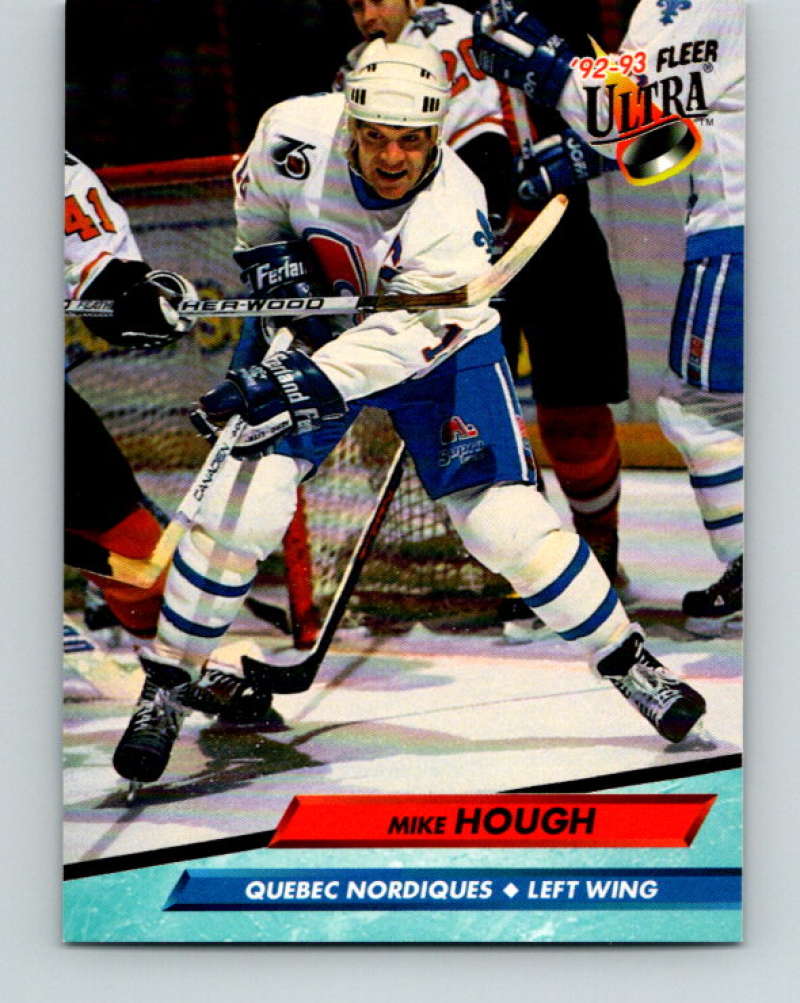 1992-93 Fleer Ultra #175 Mike Hough  Quebec Nordiques  Image 1