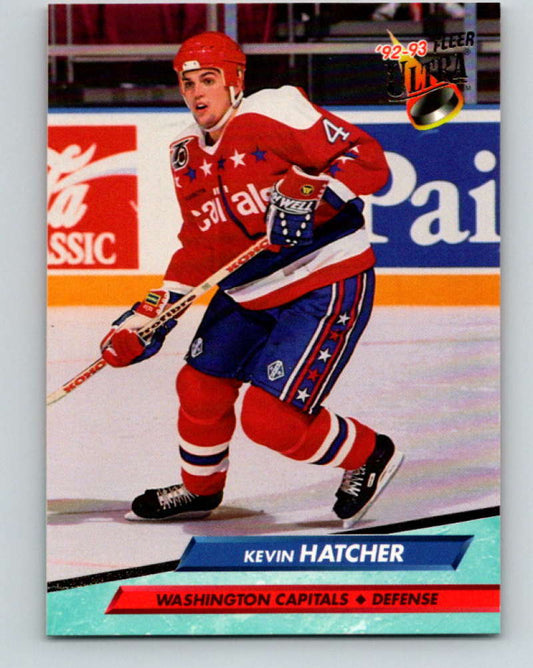 1992-93 Fleer Ultra #231 Kevin Hatcher  Washington Capitals  Image 1