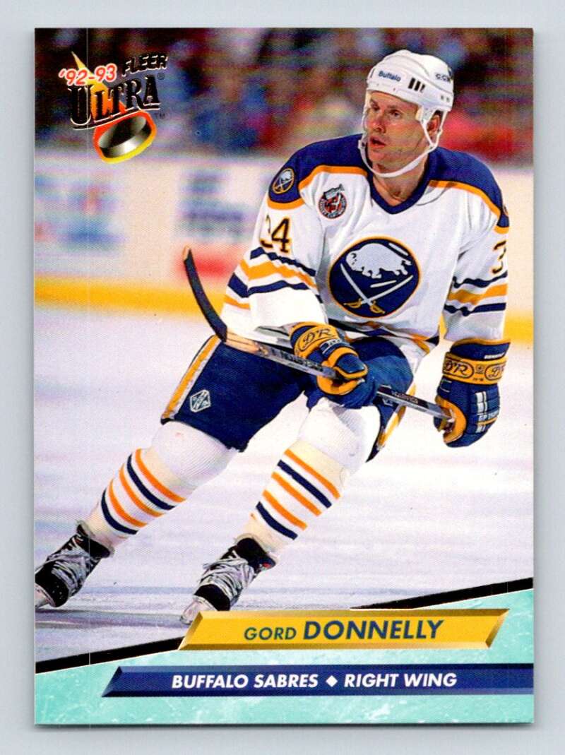 1992-93 Fleer Ultra #259 Gord Donnelly  Buffalo Sabres  Image 1