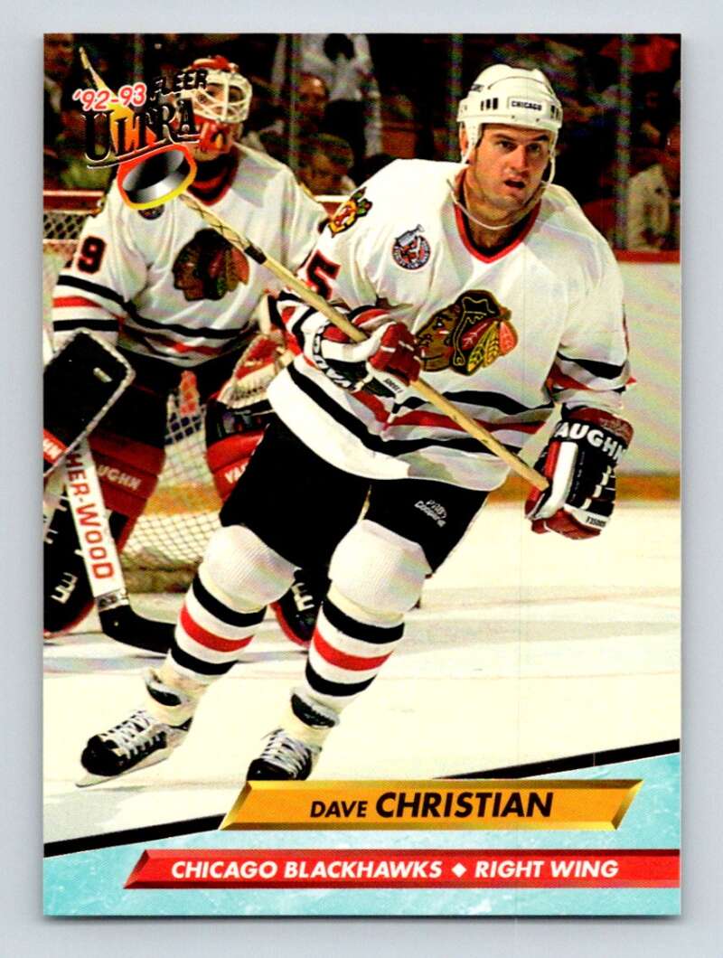 1992-93 Fleer Ultra #273 Dave Christian   Image 1