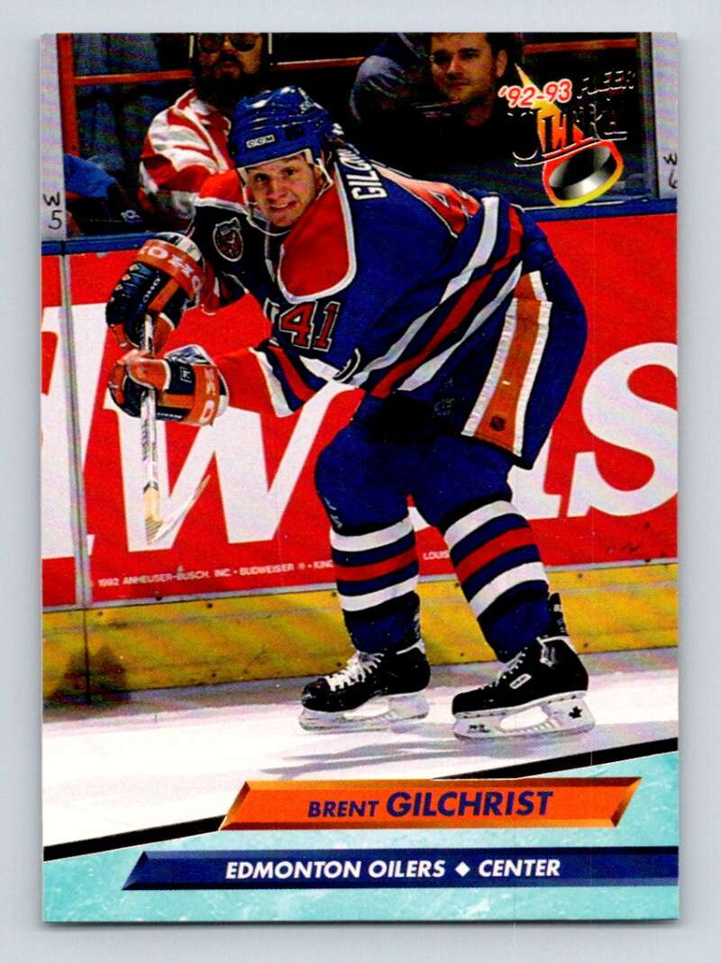 1992-93 Fleer Ultra #293 Brent Gilchrist   Image 1