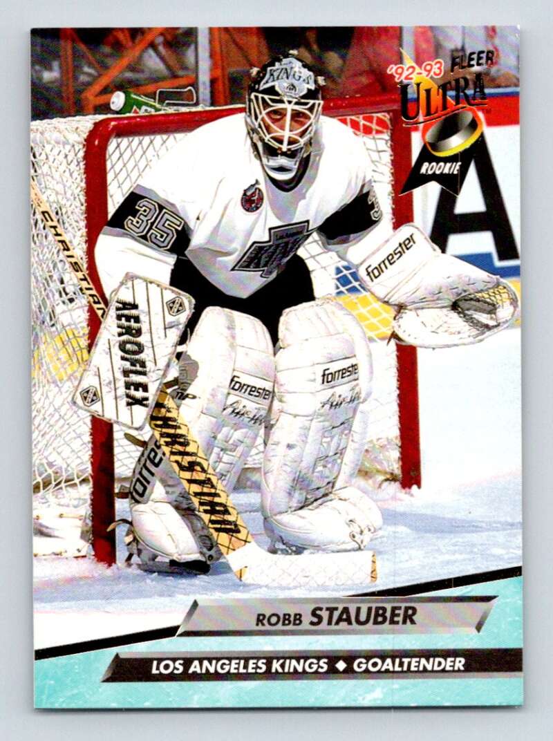 1992-93 Fleer Ultra #311 Robb Stauber  Los Angeles Kings  Image 1