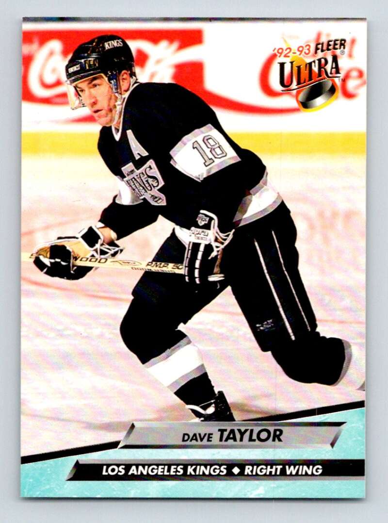 1992-93 Fleer Ultra #313 Dave Taylor  Los Angeles Kings  Image 1
