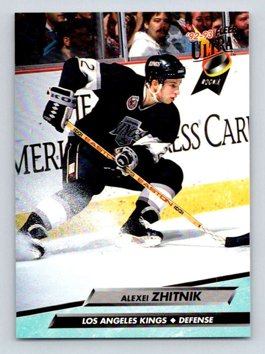 1992-93 Fleer Ultra #314 Alexei Zhitnik  Los Angeles Kings  Image 1