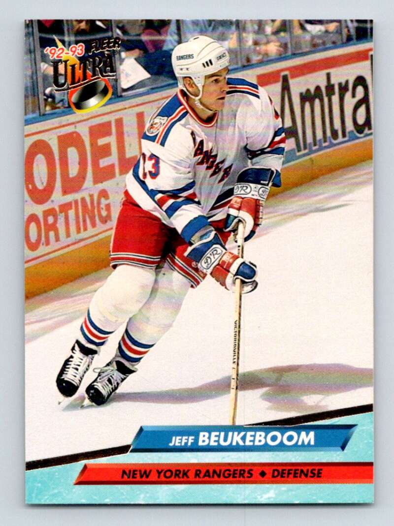1992-93 Fleer Ultra #351 Jeff Beukeboom   Image 1