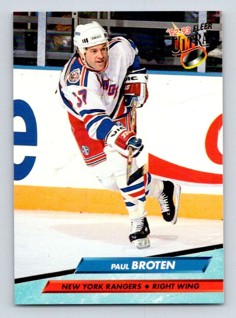 1992-93 Fleer Ultra #353 Paul Broten   Image 1