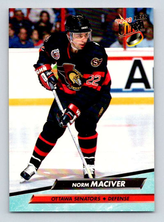 1992-93 Fleer Ultra #363 Norm Maciver   Image 1