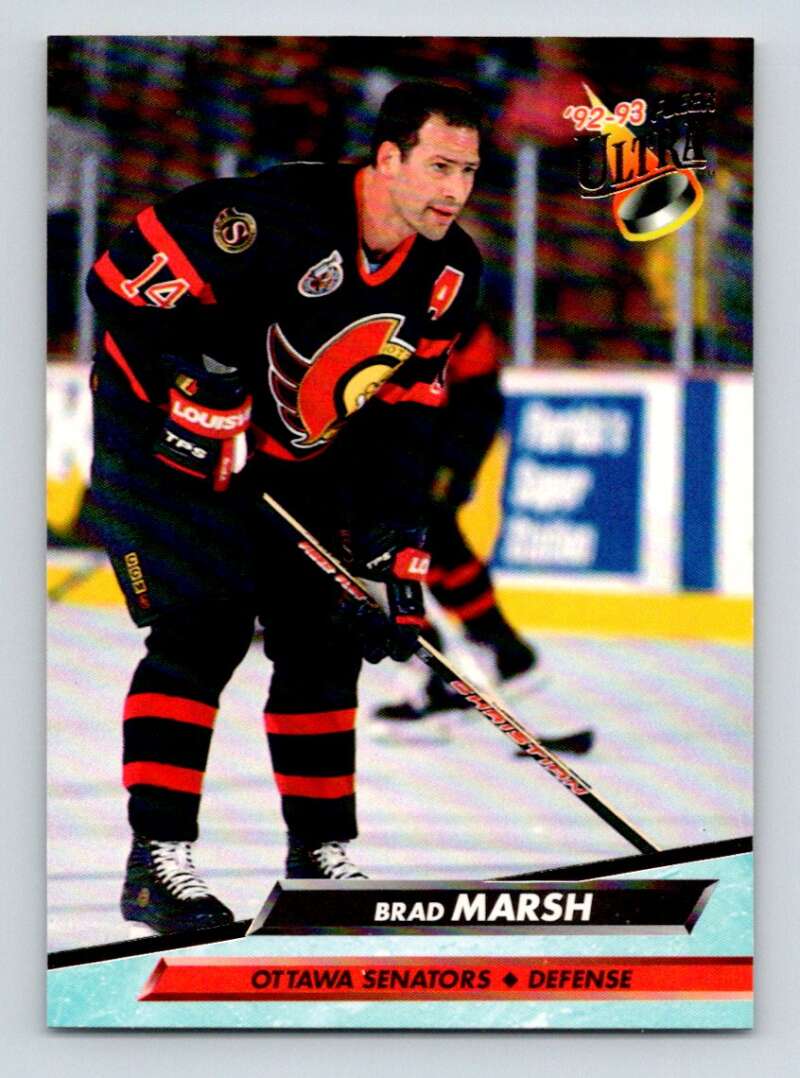 1992-93 Fleer Ultra #364 Brad Marsh   Image 1