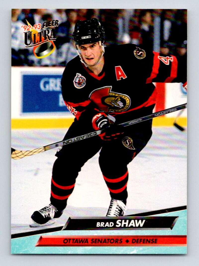 1992-93 Fleer Ultra #366 Brad Shaw   Image 1