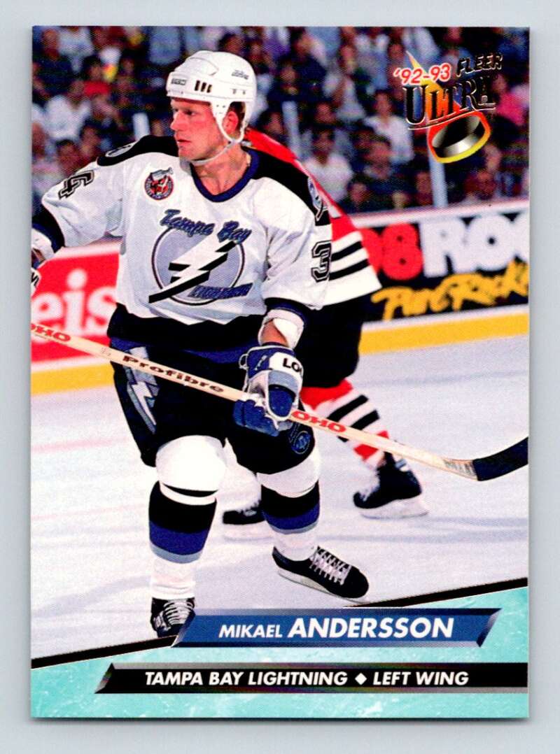 1992-93 Fleer Ultra #406 Mikael Andersson   Image 1