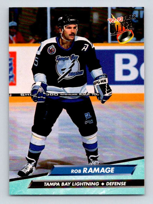 1992-93 Fleer Ultra #413 Rob Ramage   Image 1