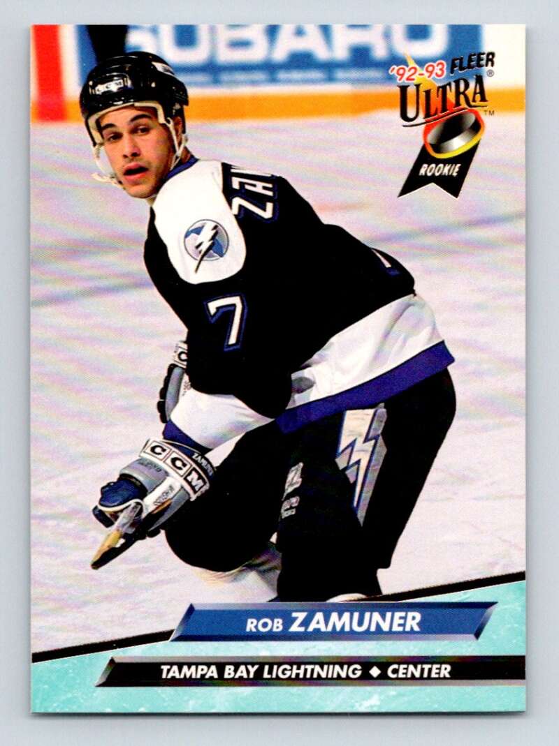 1992-93 Fleer Ultra #415 Rob Zamuner  RC Rookie  Image 1