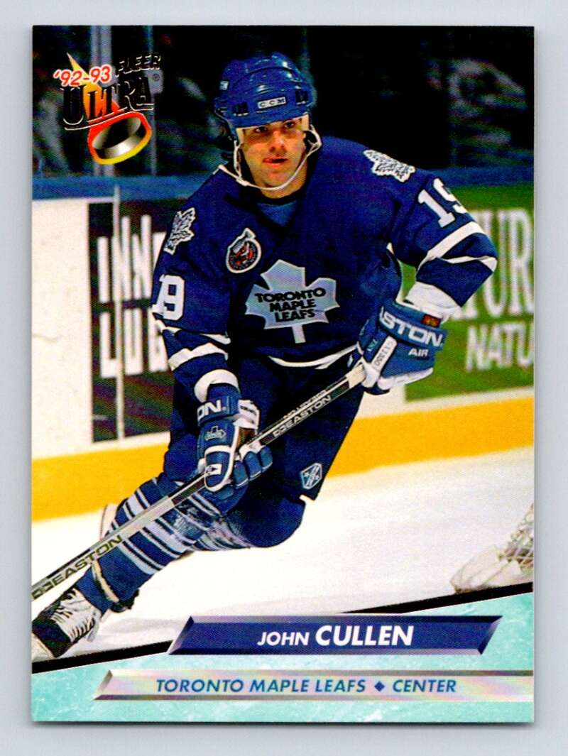 1992-93 Fleer Ultra #419 John Cullen   Image 1