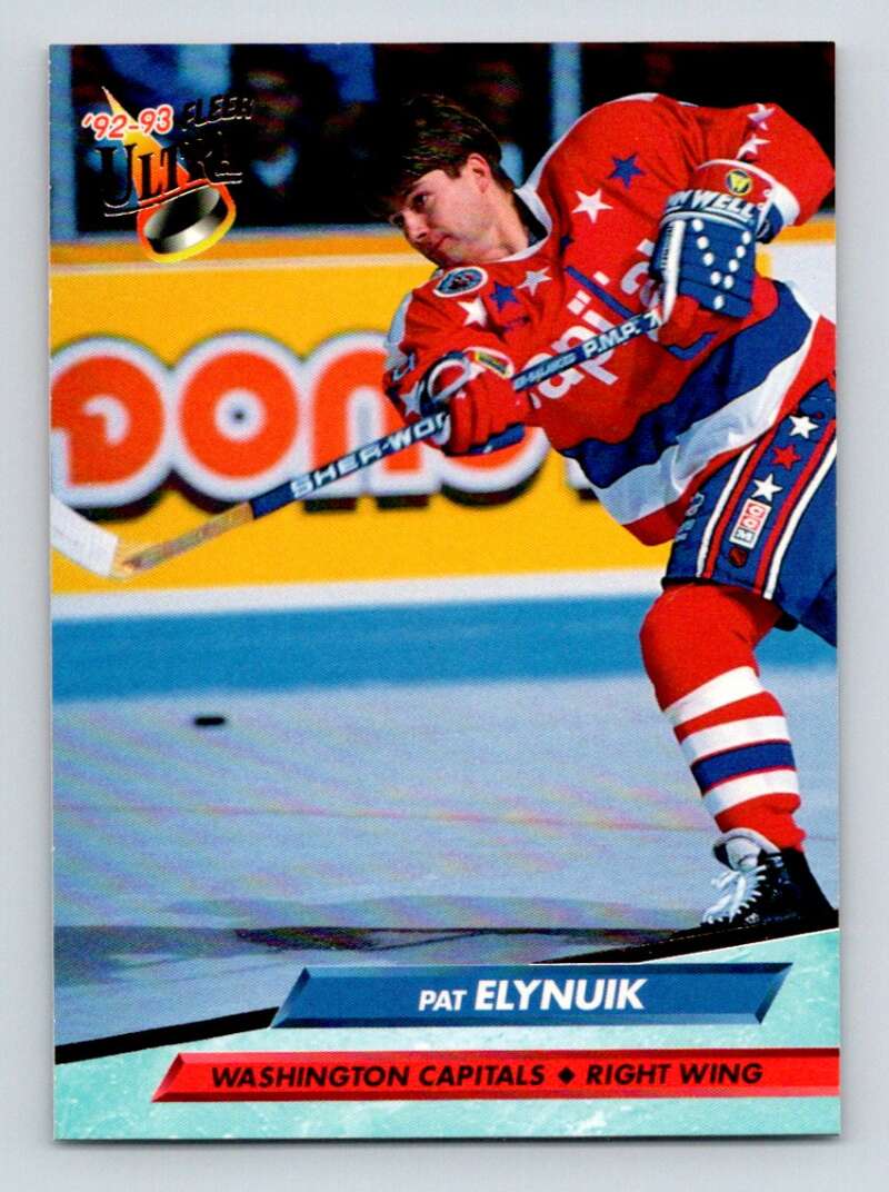 1992-93 Fleer Ultra #434 Pat Elynuik   Image 1