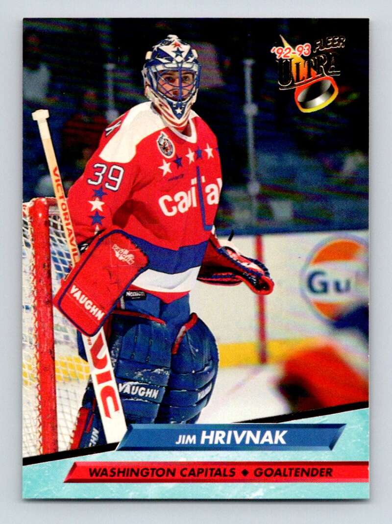 1992-93 Fleer Ultra #435 Jim Hrivnak   Image 1