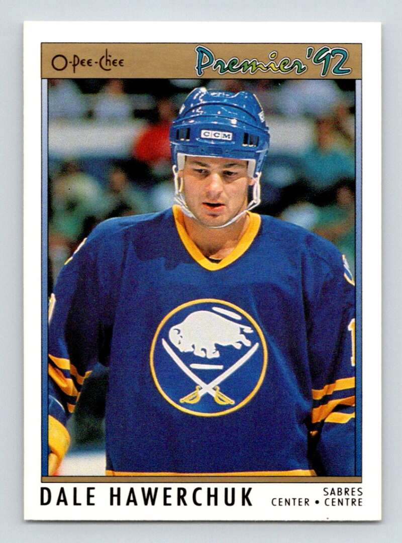 1991-92 OPC Premier #1 Dale Hawerchuk  Buffalo Sabres  Image 1