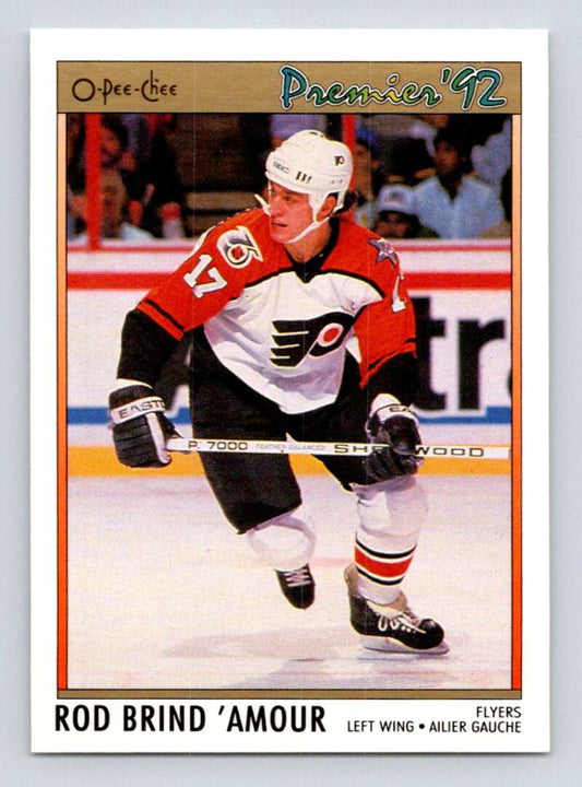 1991-92 OPC Premier #94 Rod Brind'Amour  Philadelphia Flyers  Image 1
