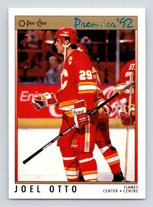 1991-92 OPC Premier #102 Joel Otto  Calgary Flames  Image 1