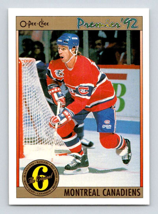 1991-92 OPC Premier #168 Petr Svoboda  Montreal Canadiens  Image 1