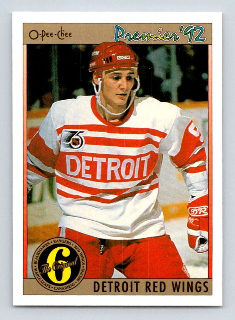 1991-92 OPC Premier #173 Sergei Fedorov  Detroit Red Wings  Image 1