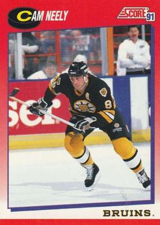 1991-92 Score Canadian Bilingual #6 Cam Neely  Boston Bruins  Image 1