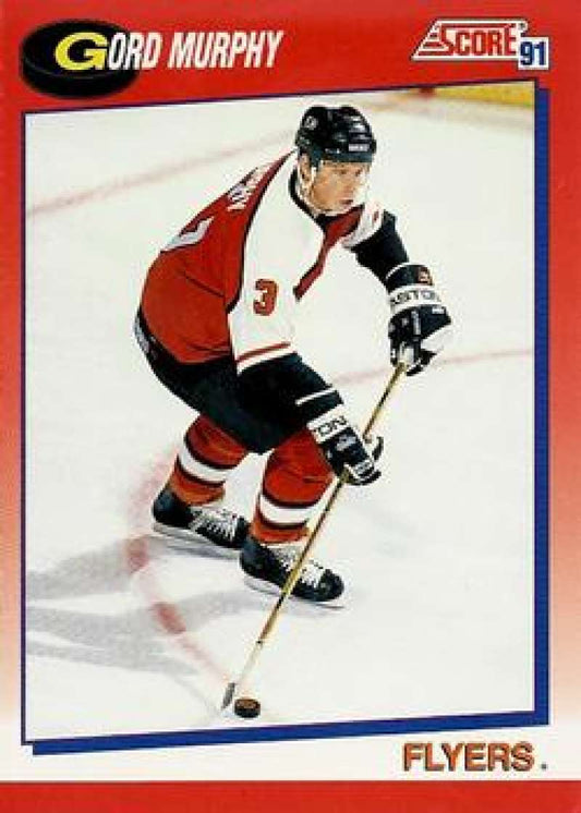 1991-92 Score Canadian Bilingual #43 Gord Murphy  Philadelphia Flyers  Image 1