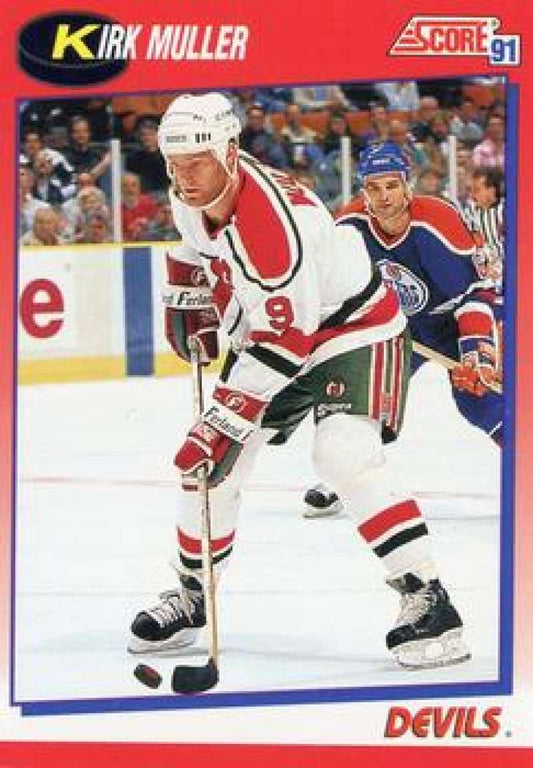1991-92 Score Canadian Bilingual #110 Kirk Muller  New Jersey Devils  Image 1