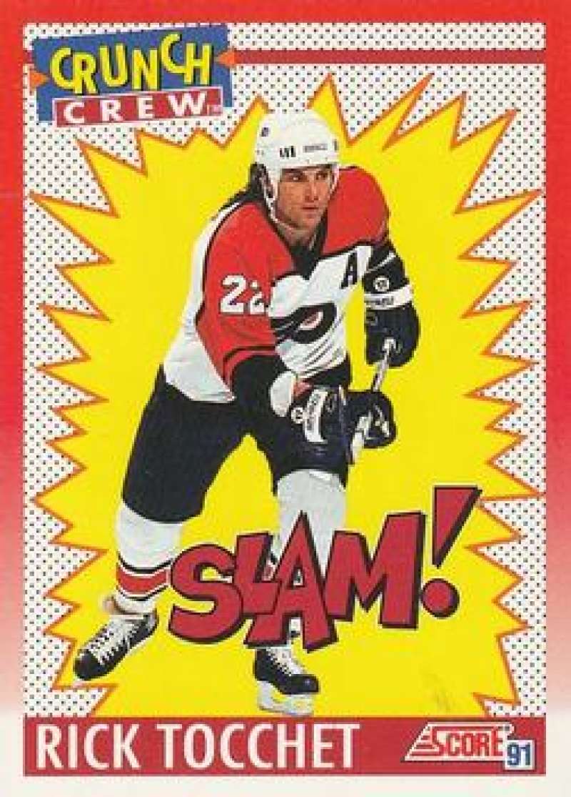 1991-92 Score Canadian Bilingual #306 Rick Tocchet   Image 1