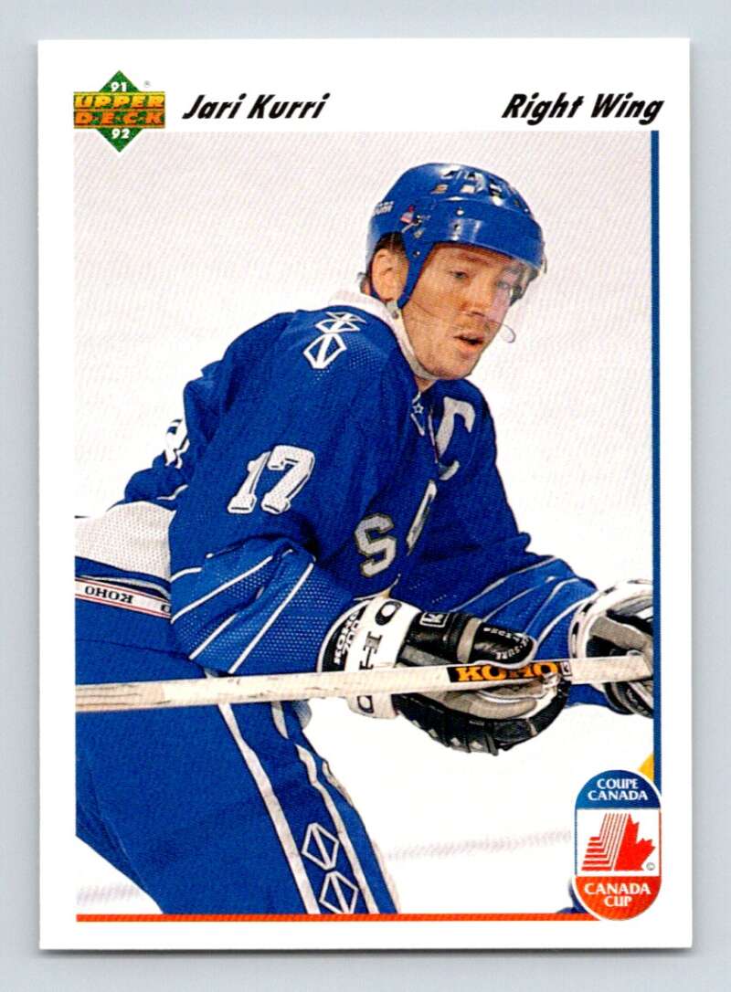 1991-92 Upper Deck #24 Jari Kurri   Image 1