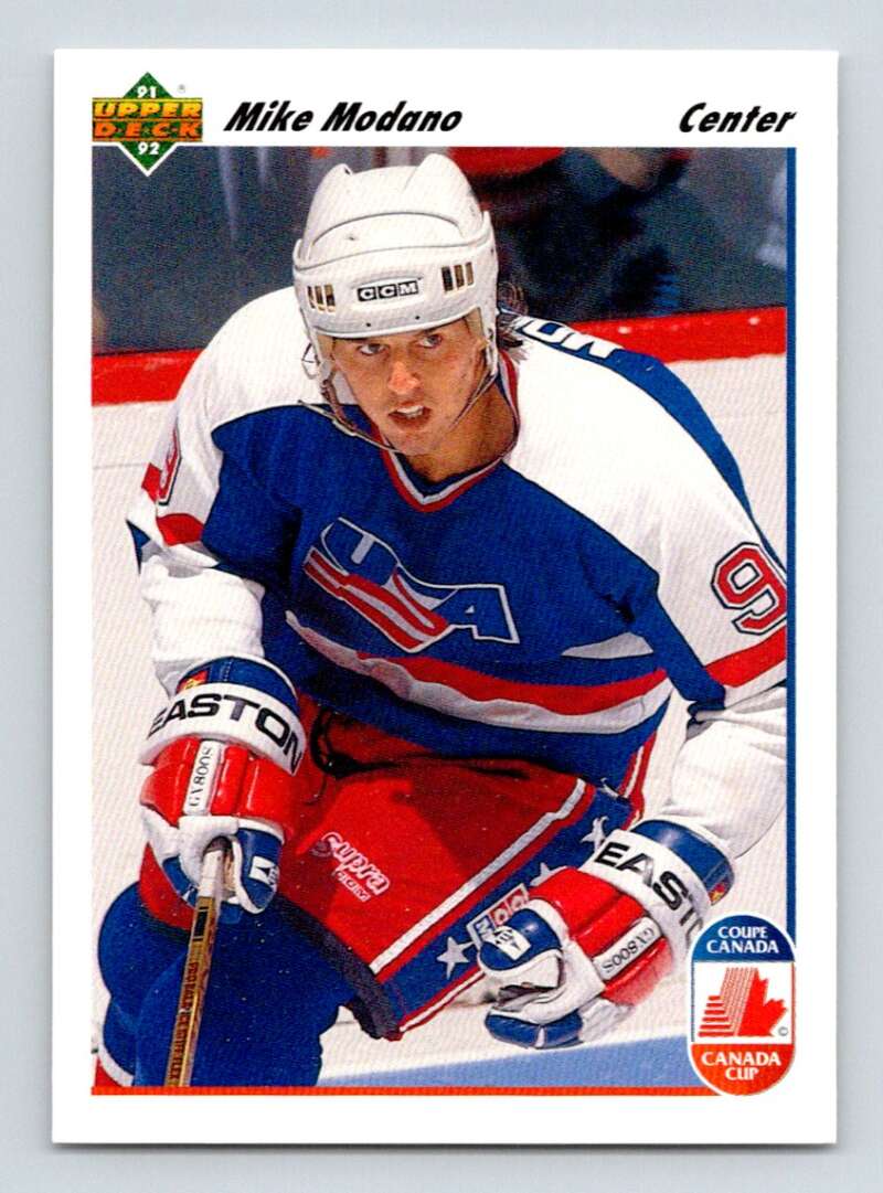 1991-92 Upper Deck #32 Mike Modano  Minnesota North Stars  Image 1