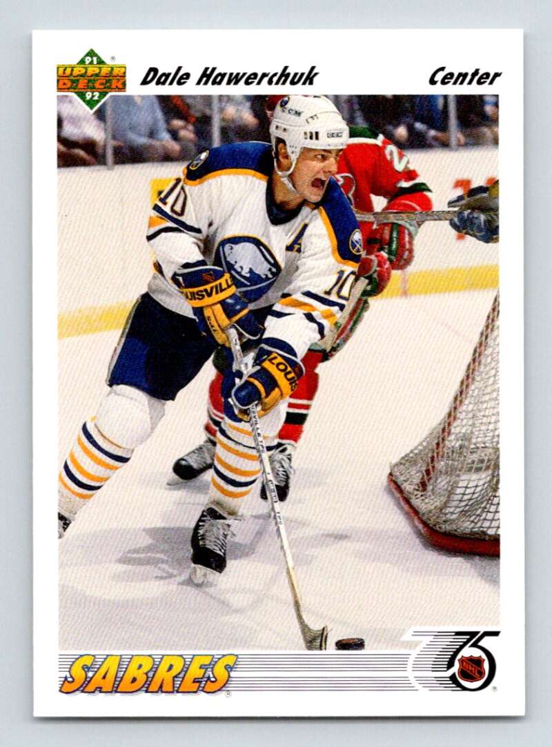 1991-92 Upper Deck #126 Dale Hawerchuk   Image 1