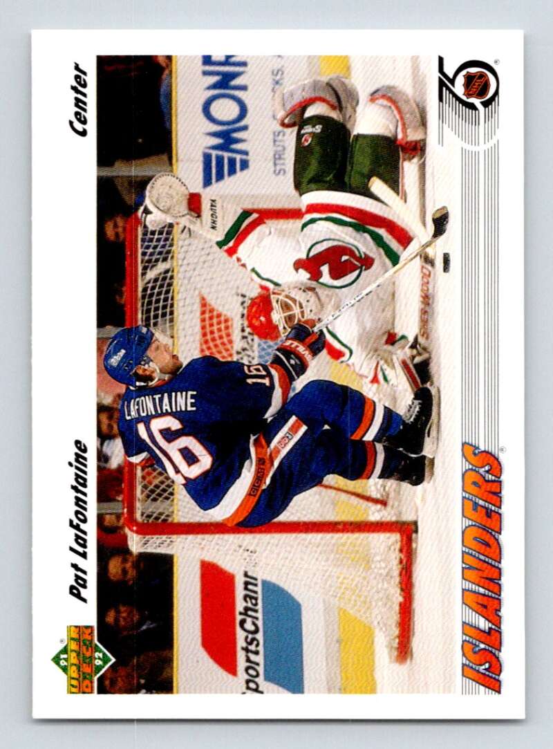 1991-92 Upper Deck #253 Pat LaFontaine   Image 1