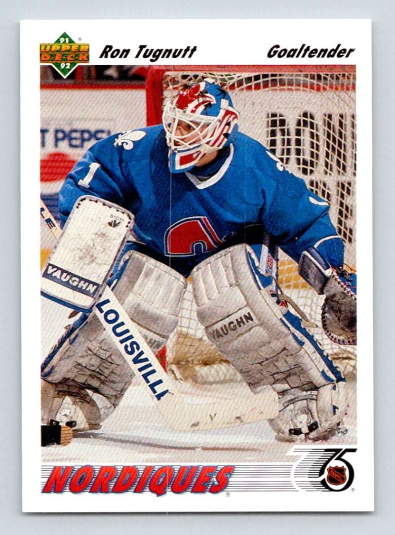 1991-92 Upper Deck #277 Ron Tugnutt   Image 1