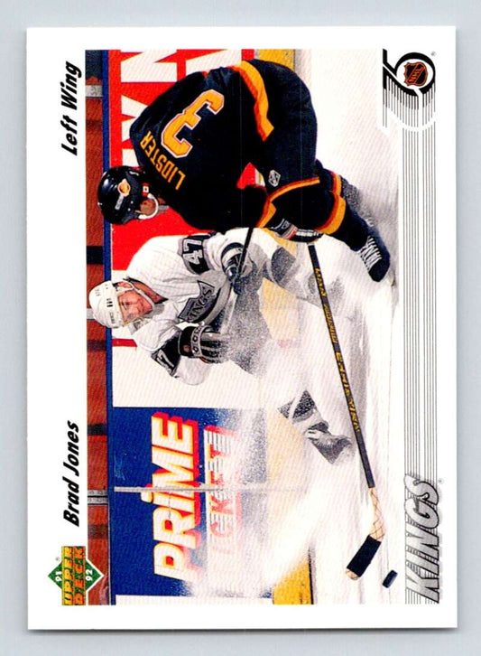 1991-92 Upper Deck #304 Brad Jones   Image 1