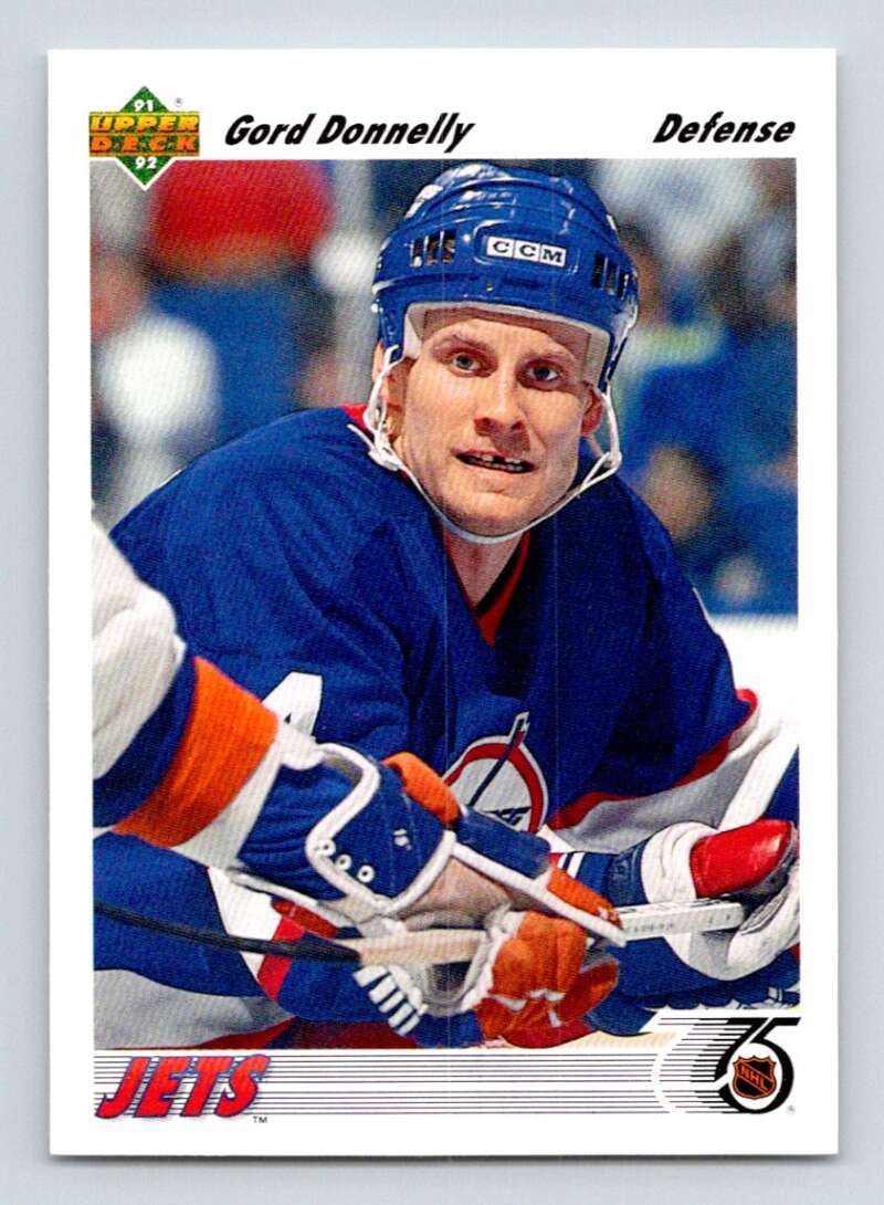 1991-92 Upper Deck #305 Gord Donnelly  Buffalo Sabres  Image 1