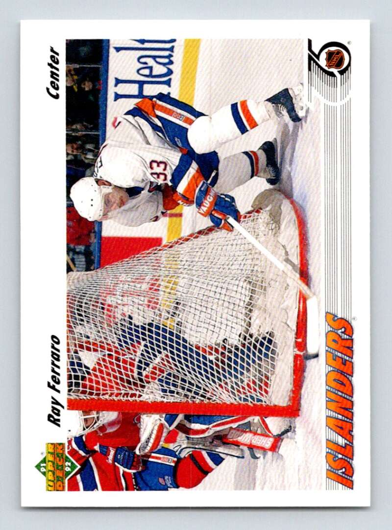 1991-92 Upper Deck #311 Ray Ferraro  New York Islanders  Image 1