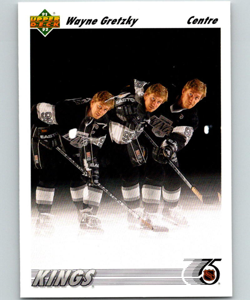 1991-92 Upper Deck #437 Wayne Gretzky  Los Angeles Kings  Image 1