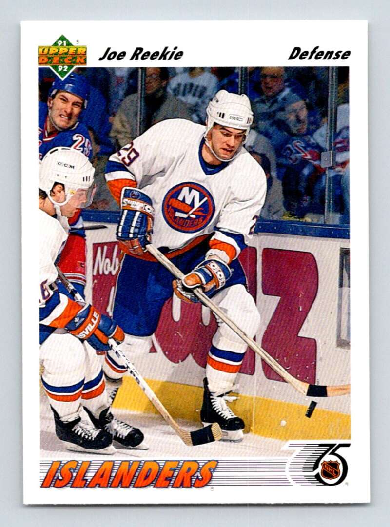 1991-92 Upper Deck #483 Joe Reekie   Image 1