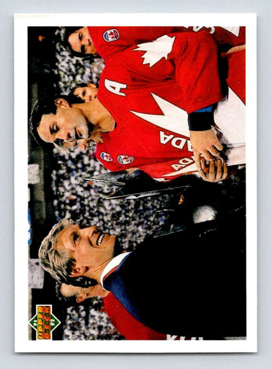 1991-92 Upper Deck #501 Coffey/Wayne Gretzky CL Kings  Image 1