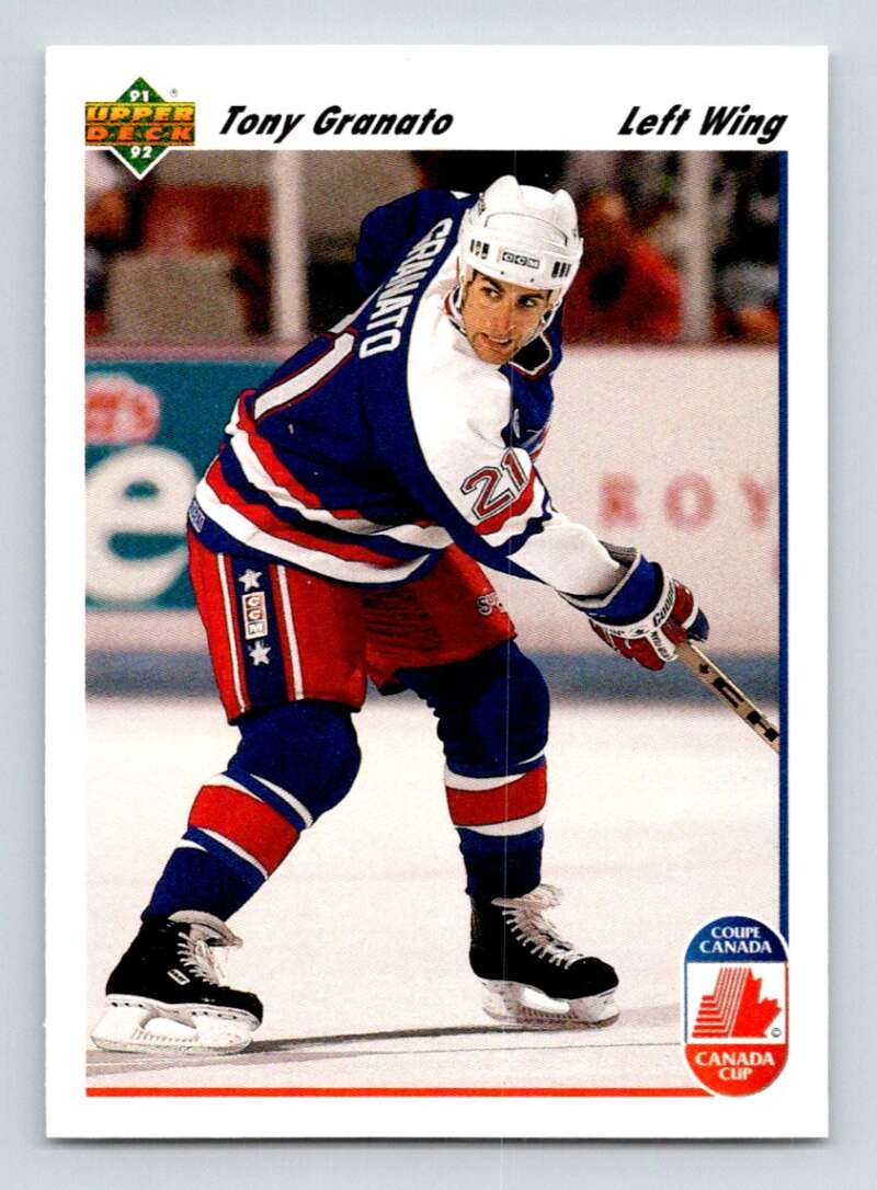 1991-92 Upper Deck #508 Tony Granato  Los Angeles Kings  Image 1