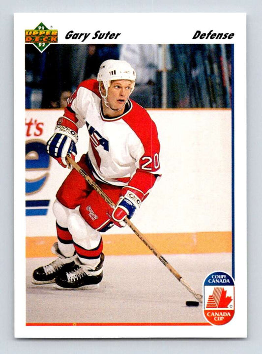1991-92 Upper Deck #510 Gary Suter  Calgary Flames  Image 1
