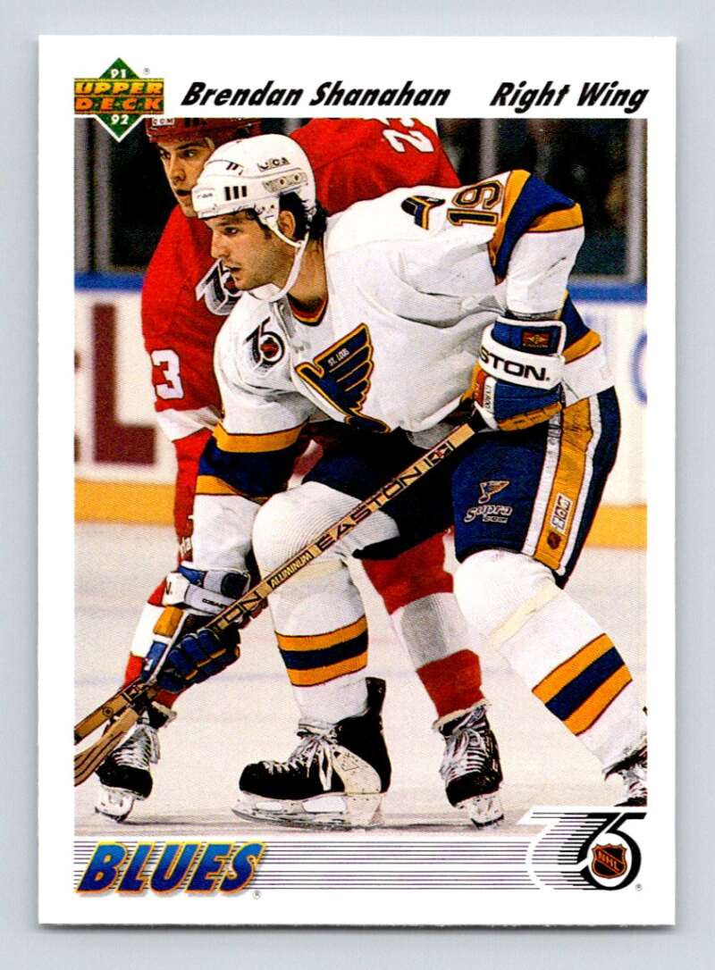 1991-92 Upper Deck #561 Brendan Shanahan  St. Louis Blues  Image 1