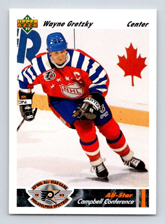 1991-92 Upper Deck #621 Wayne Gretzky AS  Los Angeles Kings  Image 1