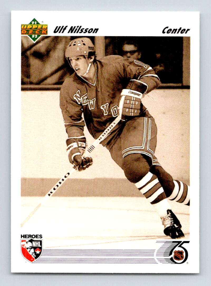 1991-92 Upper Deck #643 Ulf Nilsson   Image 1