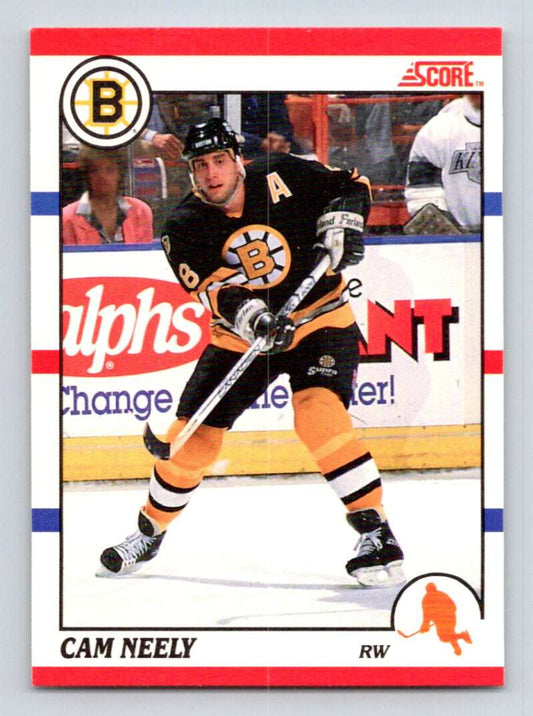 1990-91 Score Canadian Hockey #4 Cam Neely   Image 1